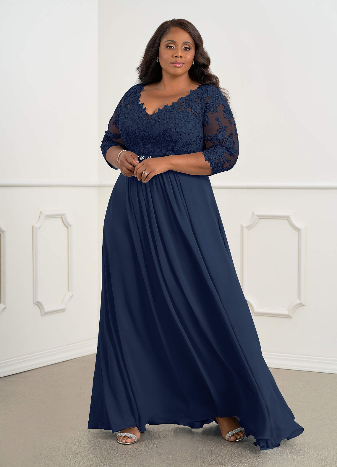 Hayek Mother of the Bride Dress-AZ6147251