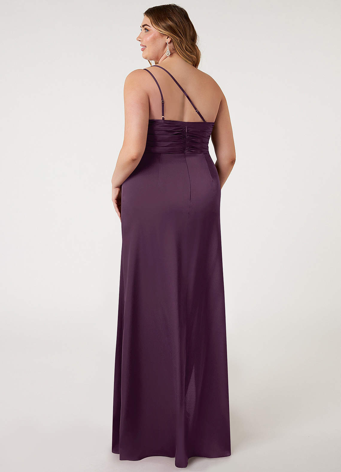 Eren Stretch Satin Dress-AZ48866524