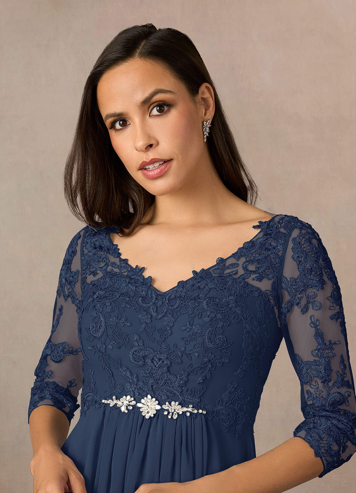 Hayek Mother of the Bride Dress-AZ6147251