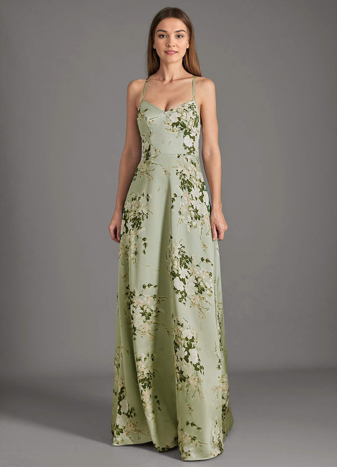 Mei Stretch Satin Dress-AZ21961582