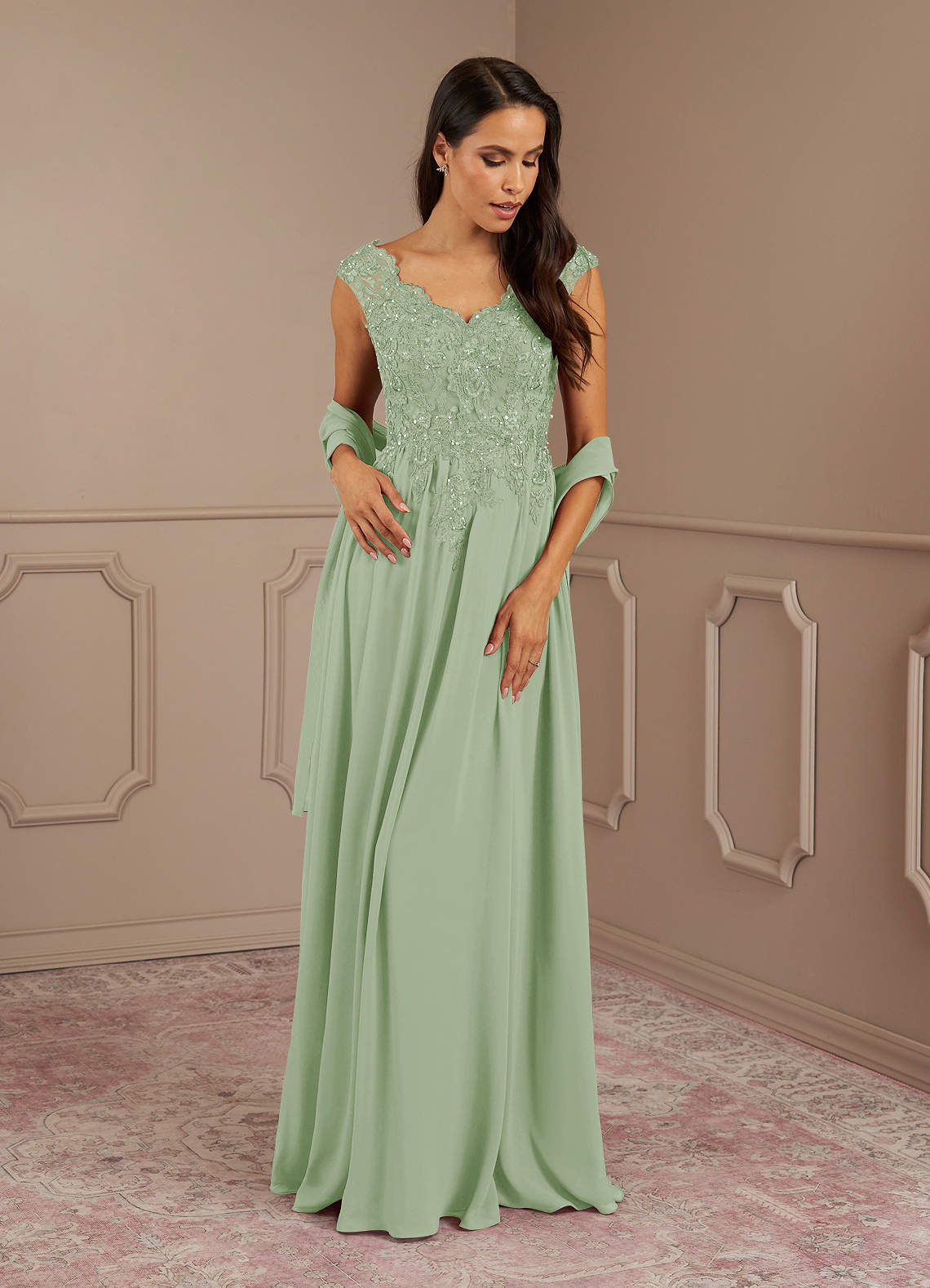 Amethyst Mother of the Bride Dress-AZ6409684
