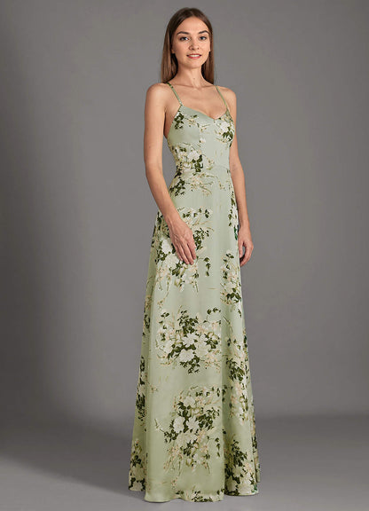 Mei Stretch Satin Dress-AZ21961582