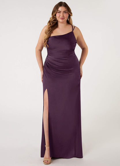 Eren Stretch Satin Dress-AZ48866524