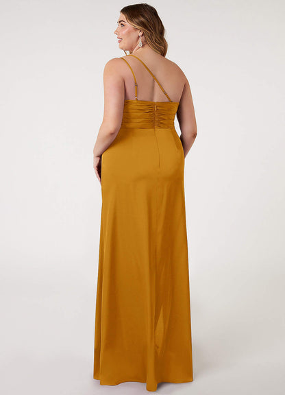 Eren Stretch Satin Dress-AZ4648906